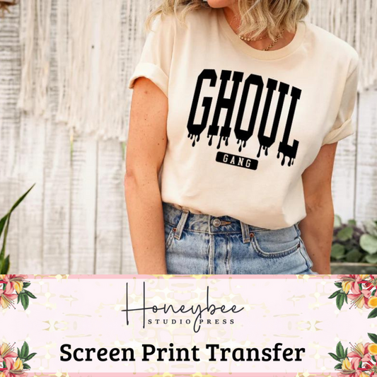 Ghoul Gang - Single Color Screen Print