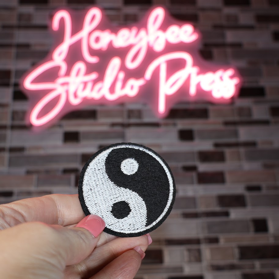 Yin and Yang - Embroidered Patch