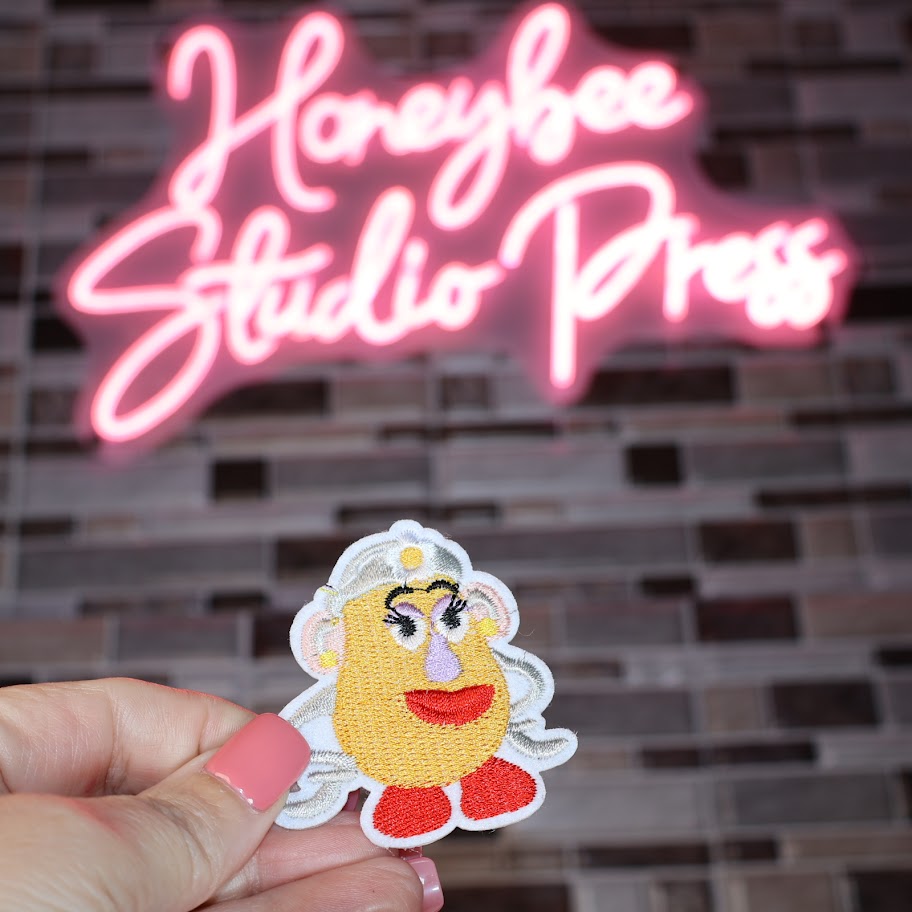 Mrs. Potato Head - Embroidered Patch