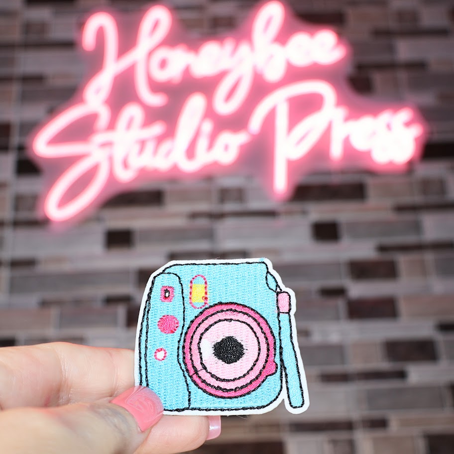 Instax Mini Camera - Embroidered Patch