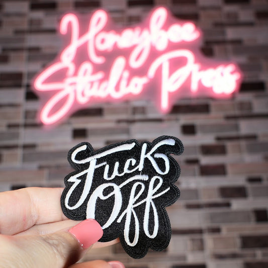 Fuck Off - Embroidered Patch