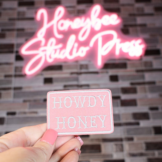 Howdy Honey - Embroidered Patch