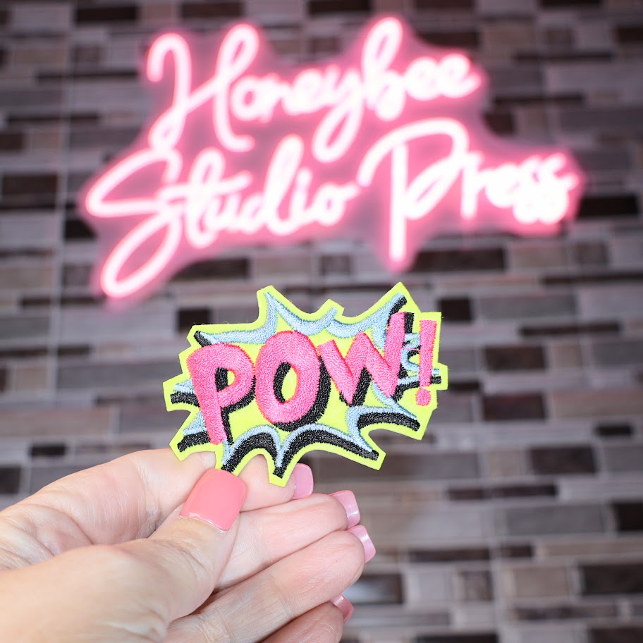 POW! - Embroidered Patch