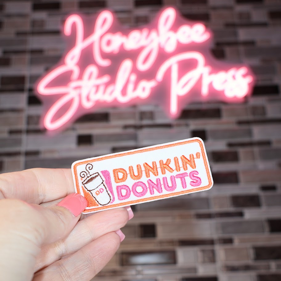 Dunkin' - Embroidered Patch