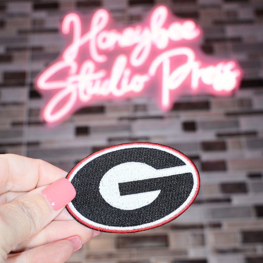 UGA 3" G Embroidered Patch