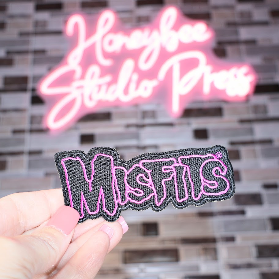 Misfits Purple and Black - Embroidered Patch