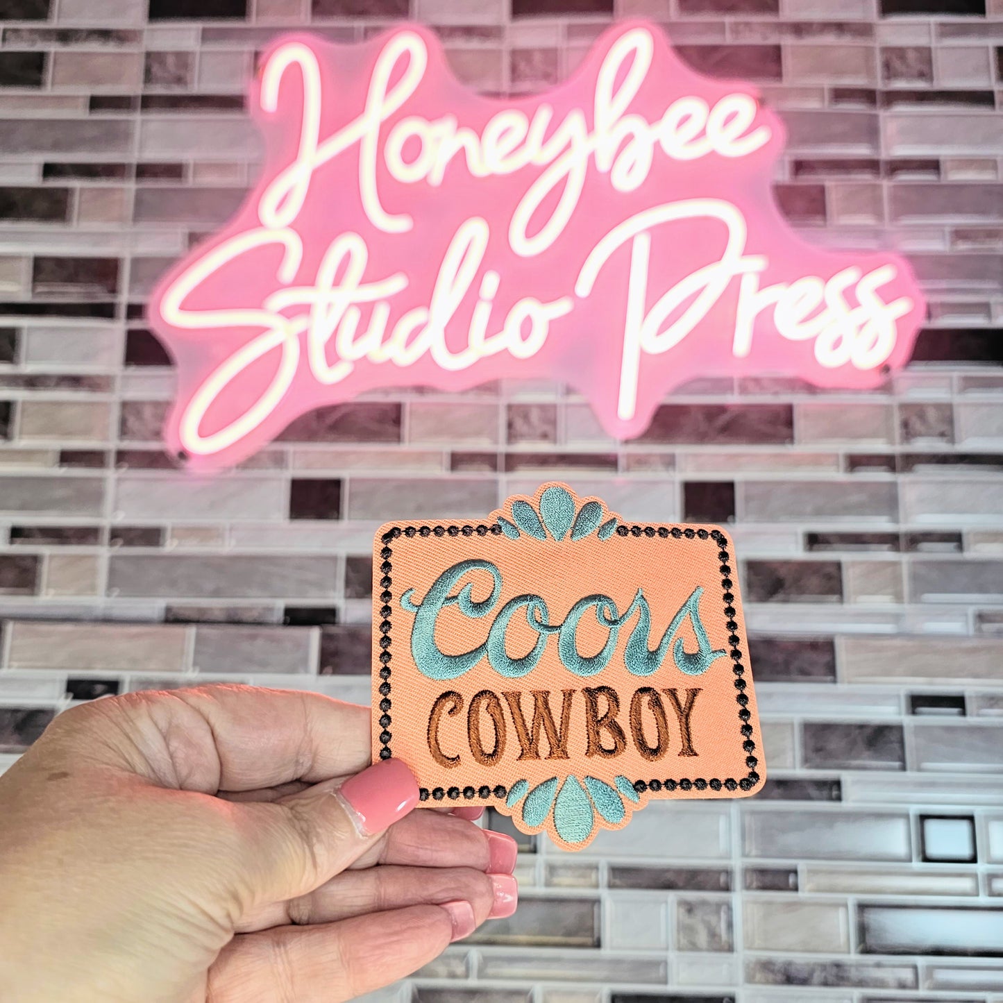 Coors Cowboy - Embroidered Patch