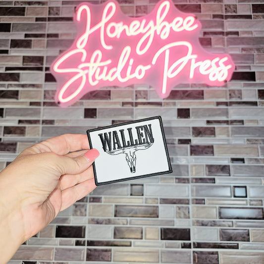 Wallen Black - Embroidered Patch