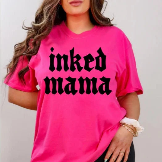 Inked Mama - Single Color Screen Print