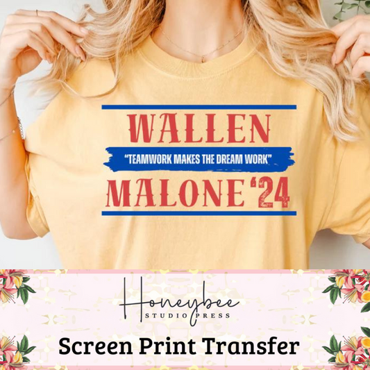 Wallen Malone '24 - Full Color Screen Print