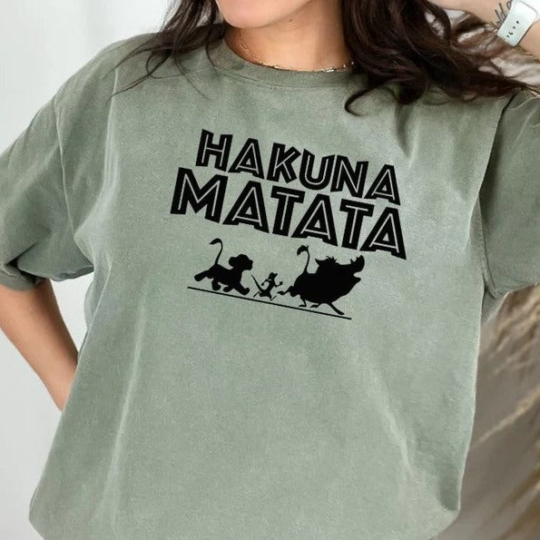 Hakuna Matata - Single Color Screen Print