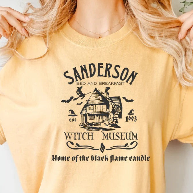 Sanderson witch Museum - Single Color Screen Print