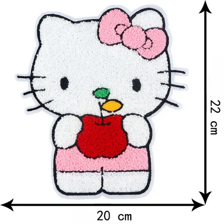 Hello Kitty with Apple Towel Patch