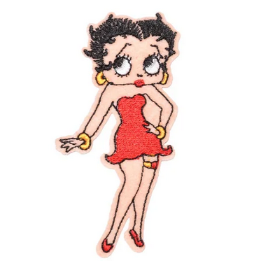 Betty Boop Short Dress - Embroidered Patch