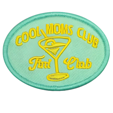 Cool Mom's Club - Embroidered Patch