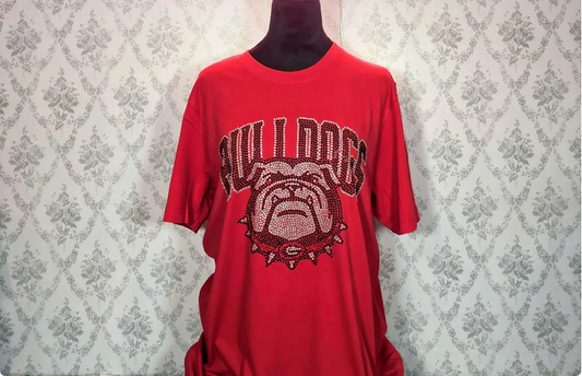 UGA Dawg Rhinestone T-Shirt