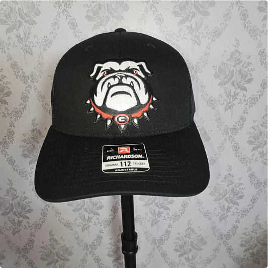 Georgia Dawg Patch Richardson Hat - Black